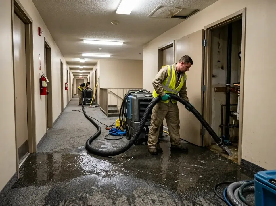 multi-unit-apartment-hallway-f-005 — frequently asked questions, Emergency Burst Pipe Water Extraction & Removal in Princess…